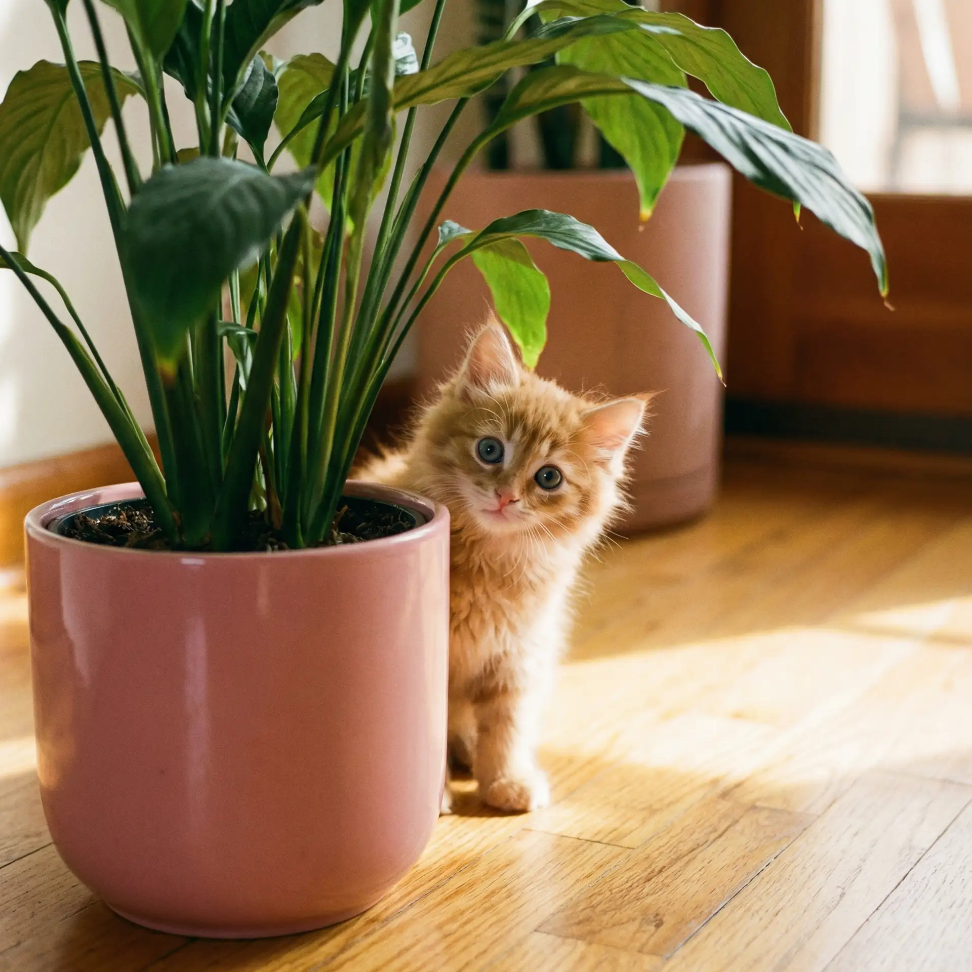 小猫从花盆后探头 - 宇宙战舰大和号复活篇
